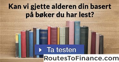 Kan vi gjette din alder basert på din økonomiske kunnskap?